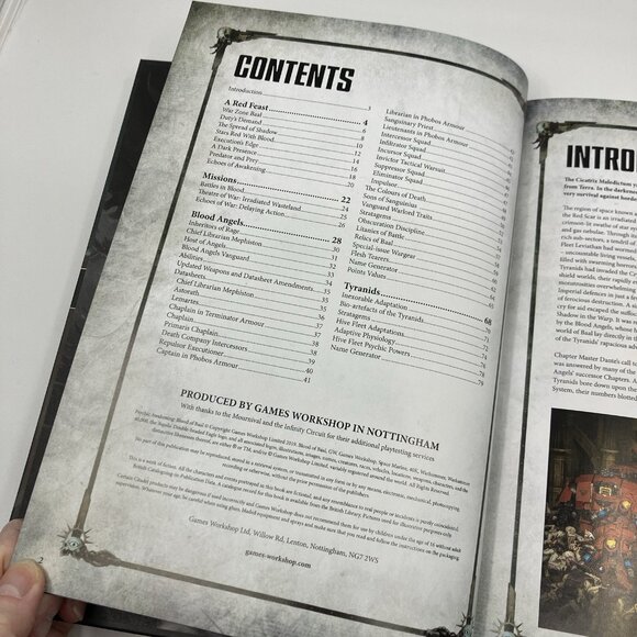 Warhammer 40k Psychic Awakening Blood of Baal Games Workshop Hardcover - Picture 6 of 7